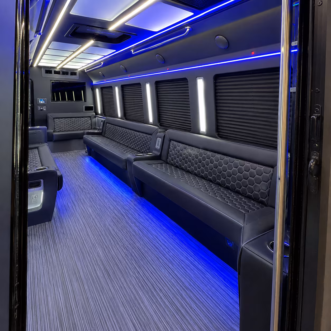 Akron akron bachelor bachelorette party bus rental party bus exterior