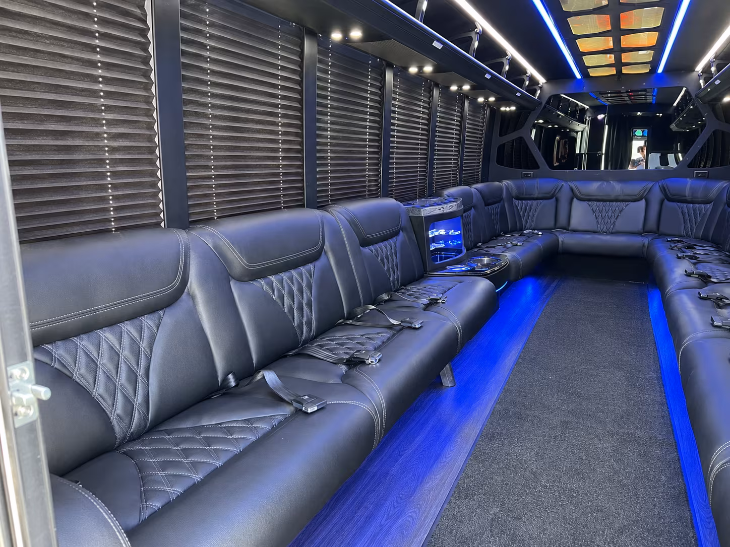 Akron akron birthday party bus rental party bus exterior