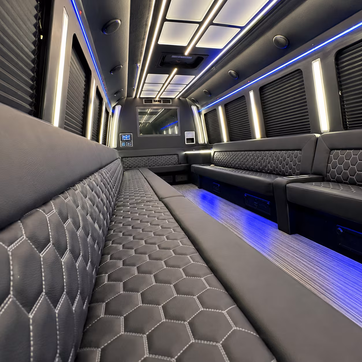 Akron akron concert party bus rental party bus exterior