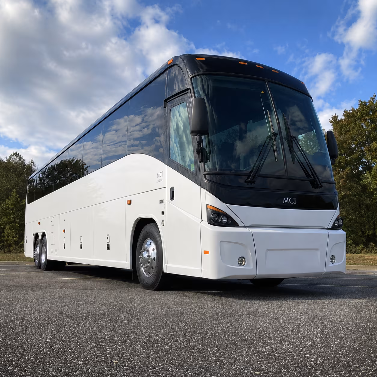 Akron akron school event bus rental party bus exterior