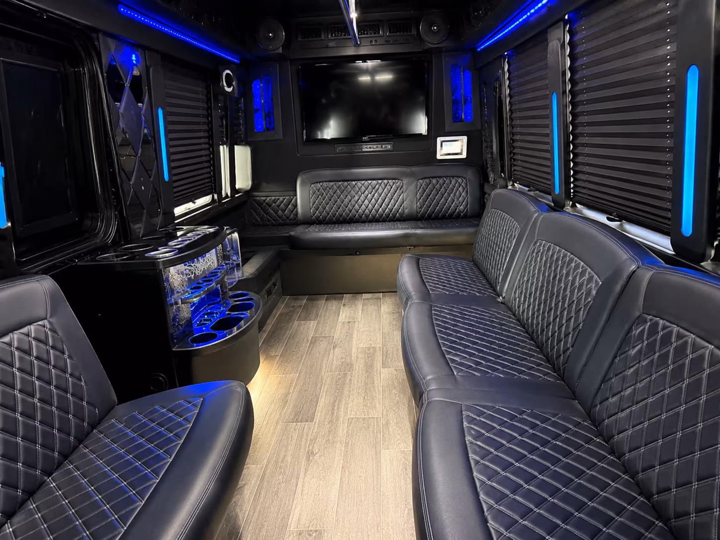 Akron akron wedding party bus rental party bus exterior