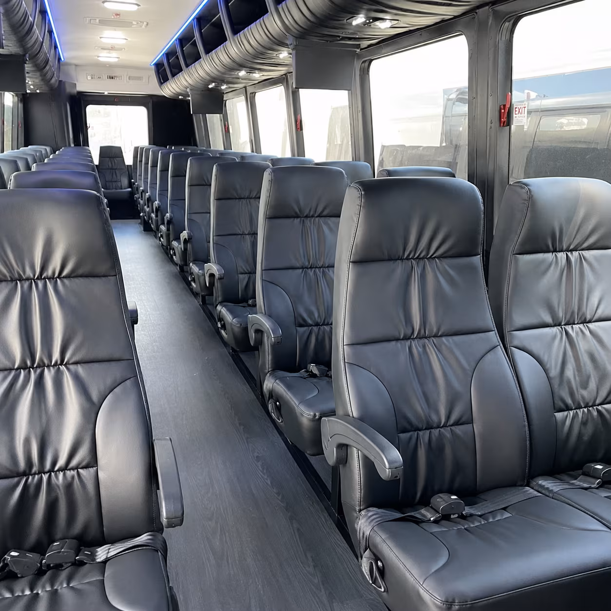 Akron Corporate Transportation onboard seating
