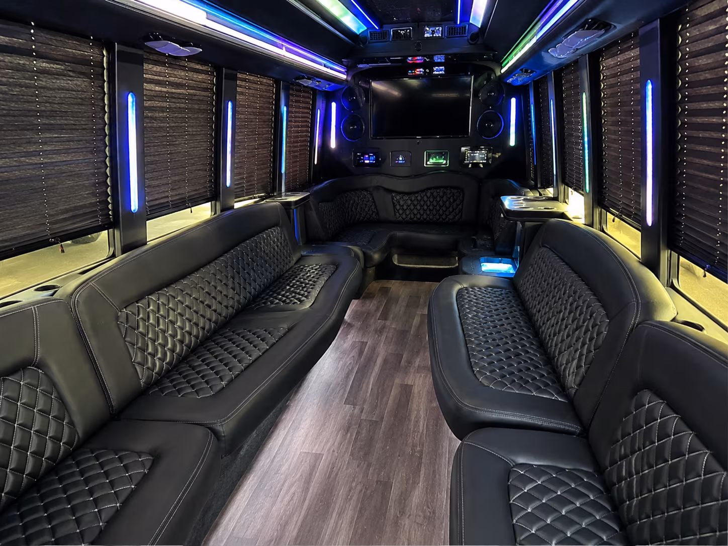 Akron Private Event Transportation onboard seating