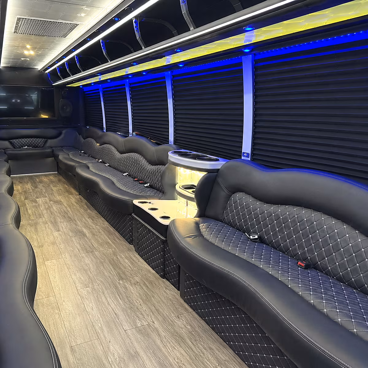 Akron Prom & Homecoming Transportation onboard seating