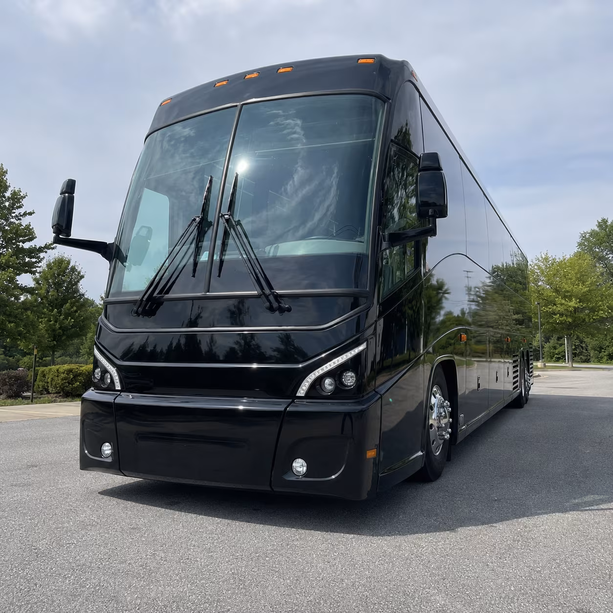 Akron School Event Transportation onboard seating