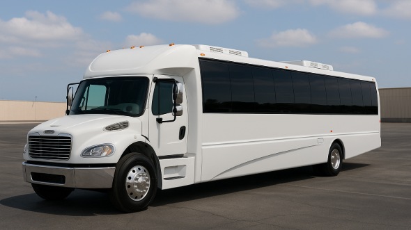 Exterior of Charter Bus Company Buffalo's 20 Passenger Party Bus in Buffalo